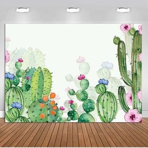 Cactus Photography Backdrop Vinyl 7x5ft
